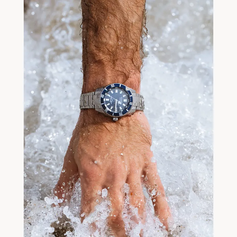 Promaster Fujitsubo Blue Dial Super Titanium Bracelet NB6021 Promaster Fujitsubo Blue Dial Super Titanium Bracelet NB6021
